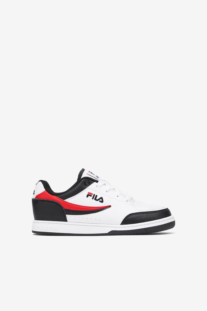 Fila Bbn 92 Low Trainers Black/White - Kids - 76951IWPY